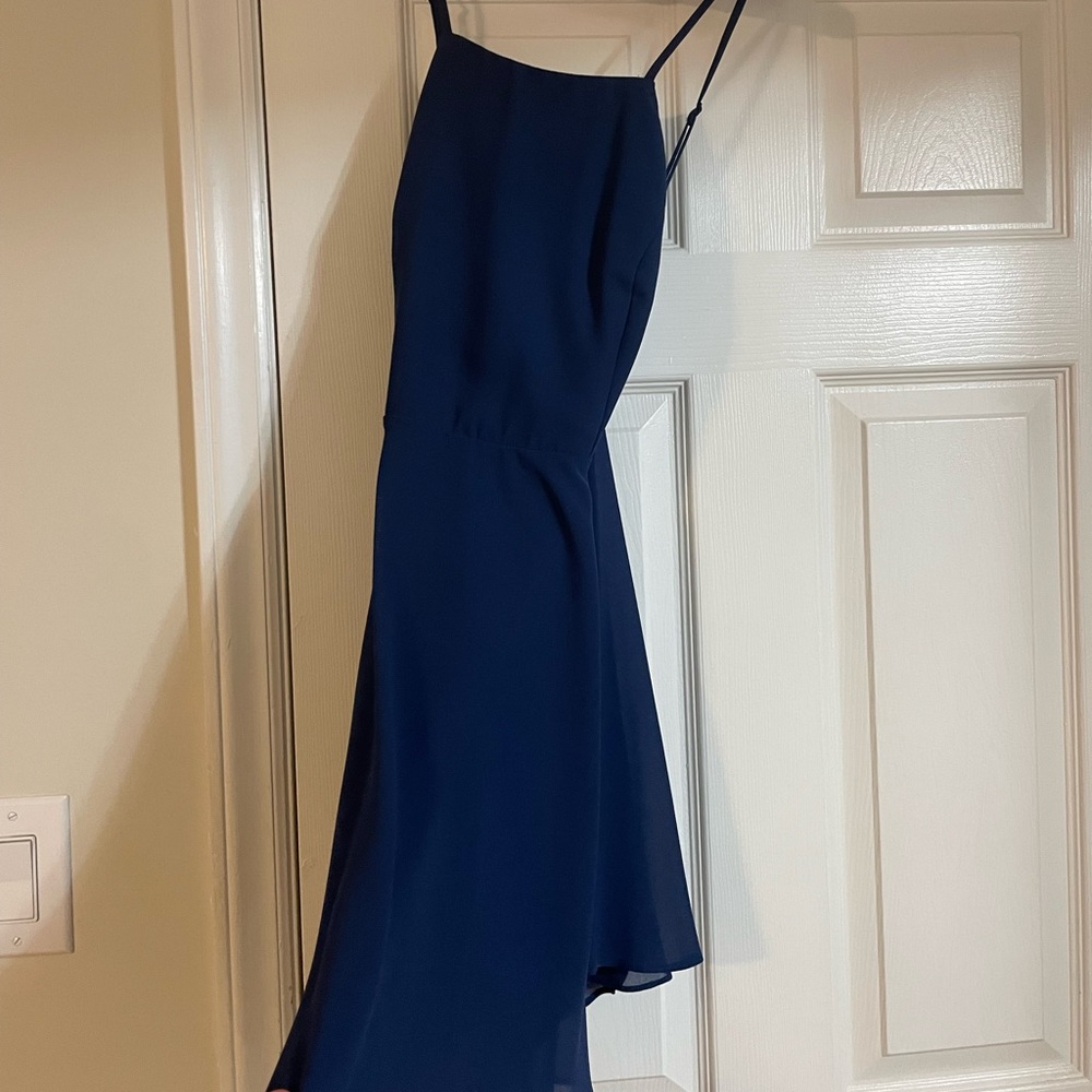 Size Medium Lulus Navy Blue Cocktail Dress
